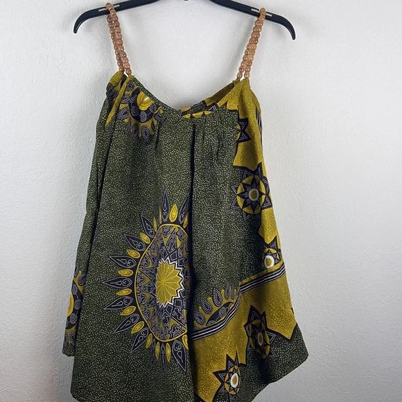 African hand made beaded top - Picture 4 of 5